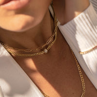 Baby Cuban Link 18 " Chain Necklace