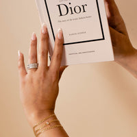 Marquise Diamond Baby Cuban Bracelet