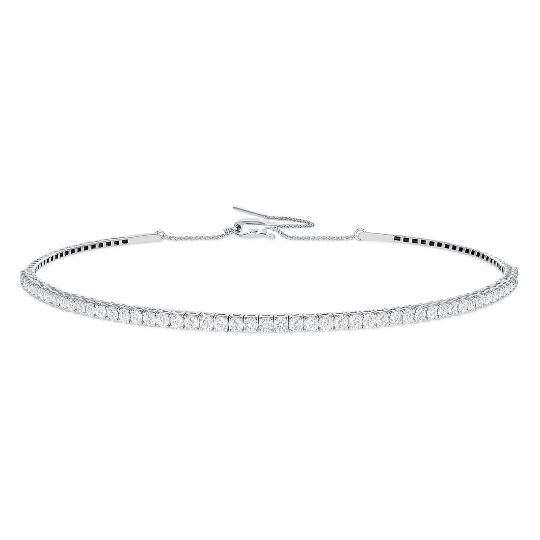 Large Diamond Tennis Choker