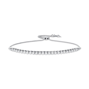 Diamond Bolo Bracelet