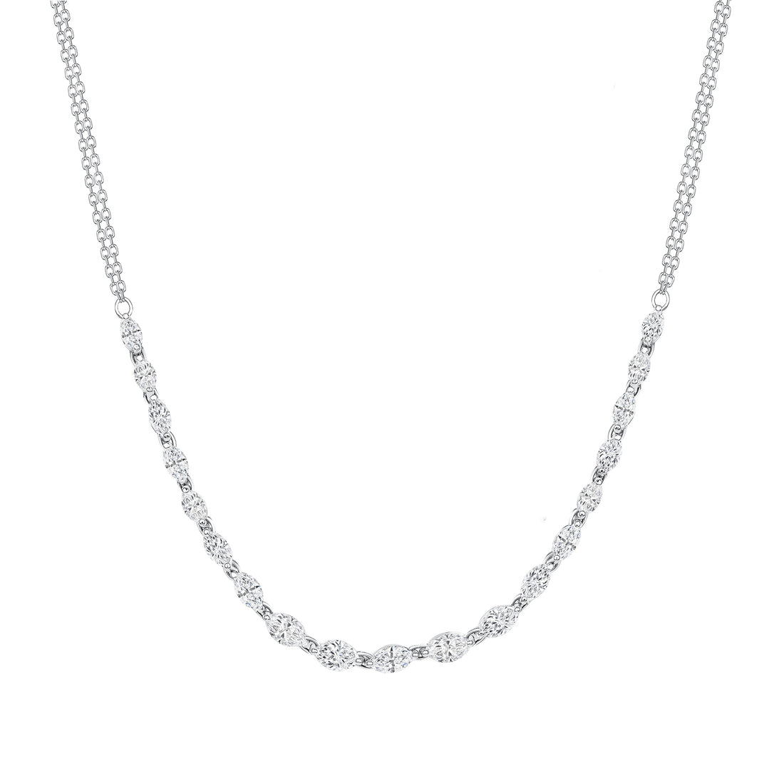 Marquise Diamond Necklace