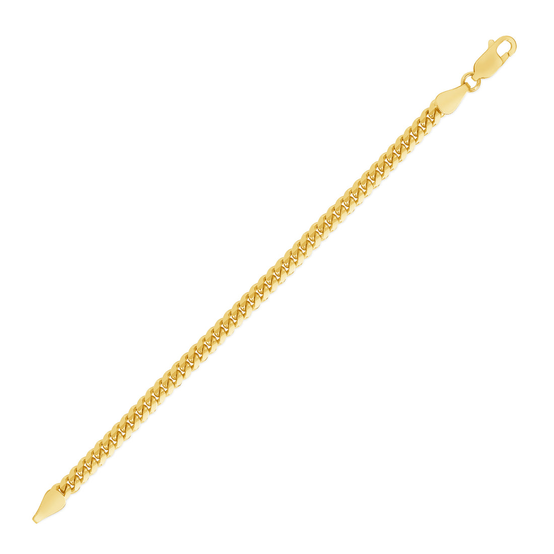 Solid Cuban Chain Bracelet